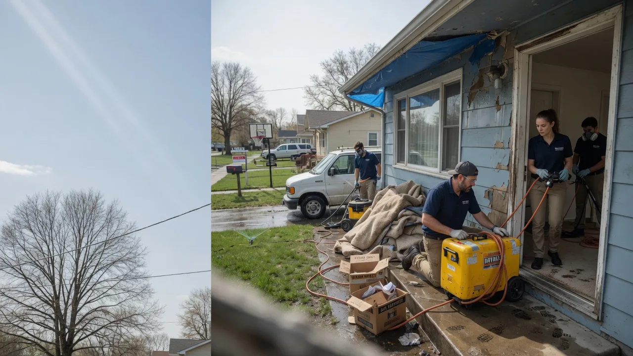 Basement Flood Cleanup in Sparta, IL near me